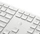 HyperX Zestaw klawiatura i mysz 650 bezprzewodowy biały 4R016AA#ABB