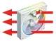 MODECOM Wentylator VOLCANO LOOP ARGB 120 Biały