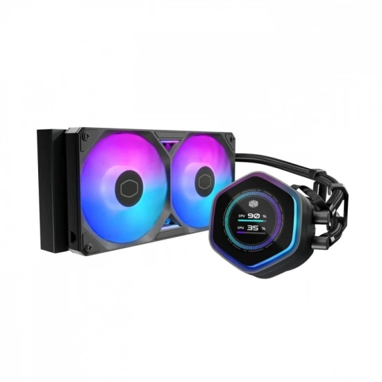Cooler Master Chłodzenie wodne MasterLiquid 240 Atmos II LCD ARGB