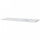 Apple Klawiatura Magic Keyboard z Touch ID i polem numerycznym dla modeli Maca z czipem Apple - angielski (międzynarodowy) - białe klawisze