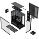 MODECOM Obudowa PC VOLCANO STELLAR PLUS ARGB MIDI 8F Czarna
