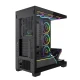 MODECOM Obudowa PC VOLCANO STELLAR PLUS ARGB MIDI 8F Czarna