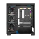 MODECOM Obudowa PC VOLCANO STELLAR PLUS ARGB MIDI 8F Czarna
