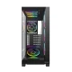 MODECOM Obudowa PC VOLCANO STELLAR PLUS ARGB MIDI 8F Czarna