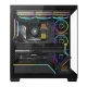MODECOM Obudowa PC VOLCANO STELLAR PLUS ARGB MIDI 8F Czarna