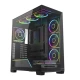 MODECOM Obudowa PC VOLCANO STELLAR PLUS ARGB MIDI 8F Czarna