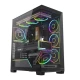 MODECOM Obudowa PC VOLCANO STELLAR PLUS ARGB MIDI 8F Czarna