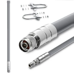 Qoltec Antena LoRa | 12dBi | dookólna | zewnętrzna | włókno szklane |   868 MHz | 1.5m