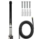 Qoltec Antena 4G LTE | 15dBi | dookólna | zewnętrzna | SMA | włókno szklane