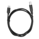 TB Kabel USB CM-BM 1.8m czarny drukarkowy