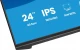 IIYAMA Monitor 23.8 cala XB2493HSU-B1 IPS.HDMI.DP.2x2W.USBx2, 350cd,1500:1,    HAS 150/PIVOT
