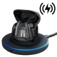Audiocore Słuchawki bezprzewodowe AC591 PRO ANC , ENC, 6 mikrofonów, etui ładujące