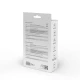 Savio Kabel HDMI (M) v2.1, 1,8m, 8K, miedź, niebiesko-czarny, złote końcówki, ethernet/3D, CL-142