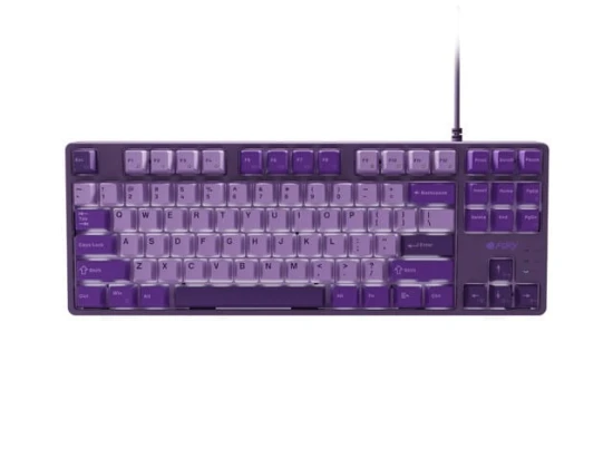 Natec Klawiatura Fury Kanabo K2 US fioletowa podświetlenie mechaniczna