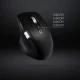 YENKEE Mysz bezprzewodowa, akumulator, Dual 2xBT +USB2,4G Flying Scroll