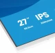 IIYAMA Monitor 27 cali XB2797QSU-W1 IPS, QHD, 2xHDMI, DP, 350cd, 75Hz, 1000:1, USB HUB x4