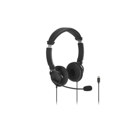 Kensington Słuchawki EQ CLASSIC z mikrofonem USB-C