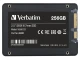 Verbatim Dysk SSD wewnętrzny 256GB 2,5cala VI550 S3 SATA III czarny