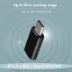 LogiLink Adapter BT5.3, USB-C Gen1, 3Mbps, 20m, czarny