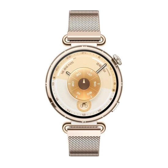 Huawei WATCH GT 6 41mm | Inteligentny zegarek | GPS (satelitarny) | Dioda AMOLED | 1,32 cala | Wodoodporny | Złoto