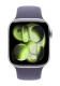 Zegarek Apple Watch Series 11 GPS 46mm Srebrna aluminiowa koperta z fioletowym paskiem sportowym Fog - S/M