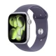 Zegarek Apple Watch Series 11 (2025) GPS 46mm Srebrna aluminiowa koperta ze sportowym paskiem M/L - Purple Fog