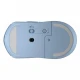 HyperX Mysz 400 Quiet niebieska bezprzewodowa - AZ7B4AA#AB