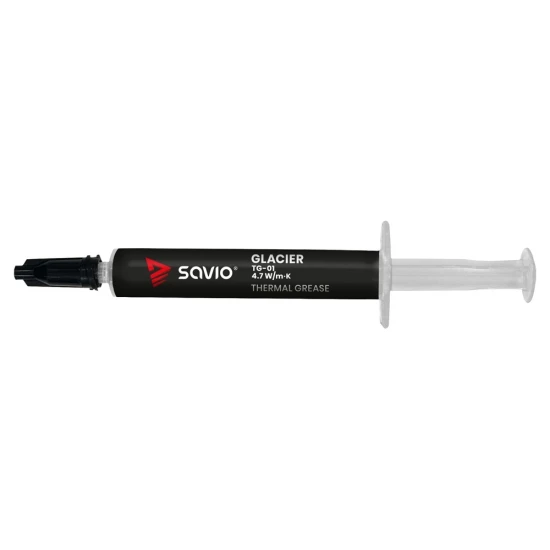 Savio Pasta termoprzewodząca GLACIER TG-01 4.7W/m-K, 2g