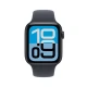 Apple Watch SE 3 GPS 44 mm aluminiowa koperta w kolorze Midnight z paskiem Midnight Sport Band – rozmiar S/M