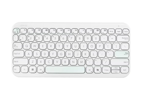 Asus Klawiatura Marshmallow KW100 BT5.0LE/Iridescent White