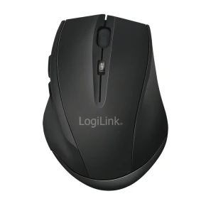 LogiLink Mysz bezprzewodowa BT 5.0,ergonomiczna, czarna