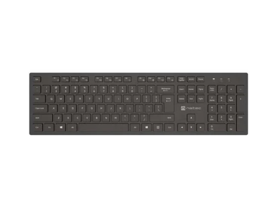 Natec Klawiatura Herring bezprzewodowa US 2.4GHZ slim