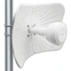 Qoltec Antena paraboliczna 4G 5G LTE | 2x19dBi | kierunkowa | zewnętrzna| 1710-2700 MHz | 3300-4200 MHz | N Female | wodoodporna | 5m