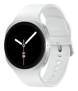 Samsung Galaxy Watch 8 3,3 cm (1.3") AMOLED 40 mm Cyfrowy 438 x 438 px Ekran dotykowy Srebrny Wi-Fi GPS