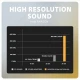 AXAGON ADA-HA Zewnętrzna karta dźwiękowa USB-A 32bit DAC, 384kHz, 3.5mm (F) złącze