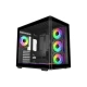 Cooler Master Obudowa Elite 600 black 7*ARGB Fan Version + Hub