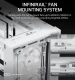 Corsair Obudowa FRAME 4000D RS Wood Mid-Tower White/Oak
