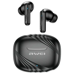 AWEI Słuchawki bluetooth 5.3 TA6 ANC czarne TWS
