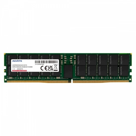 Adata Pamięć serwerowa DDR5 5600 RDIMM 64GB CL46 ST (Hynix 4096x4)