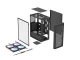 Fury Obudowa Shobo SH8F ARGB Midi tower z oknem czarna