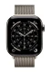 Apple Watch Series 11 Cellular 46 mm koperta z naturalnego tytanu z paskiem z naturalnej siateczki - M/L
