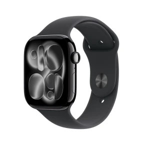 Apple Watch Series 11 OLED 46 mm Cyfrowy 416 x 496 px Ekran dotykowy Czarny Wi-Fi GPS