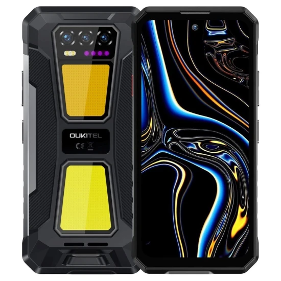 Oukitel WP58 Pro 6,7" Smartphone Dual SIM Android 15 5G USB Type-C 8 GB 512 GB 10000 mAh Czarny