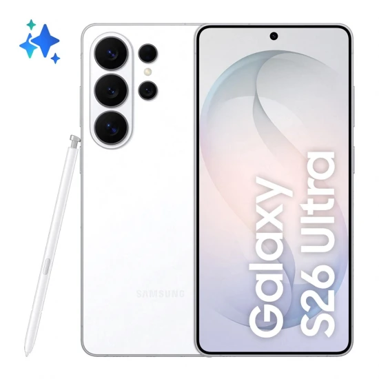 Samsung Galaxy S26 Ultra 17,5 cm (6.9") Dual SIM Android 16.0 5G USB Type-C 12 GB 512 GB 5000 mAh Biały
