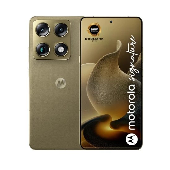 Motorola signature 17,2 cm (6.78") Dual SIM Android 16.0 5G USB Type-C 16 GB 512 GB 5200 mAh Złoto