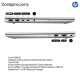 HP ProBook 4 G1i AI Intel Core Ultra 5 225U Laptop 35,6 cm (14") WUXGA 16 GB DDR5-SDRAM 512 GB SSD Wi-Fi 6E (802.11ax) Windows 11 Pro AI PC Srebrny