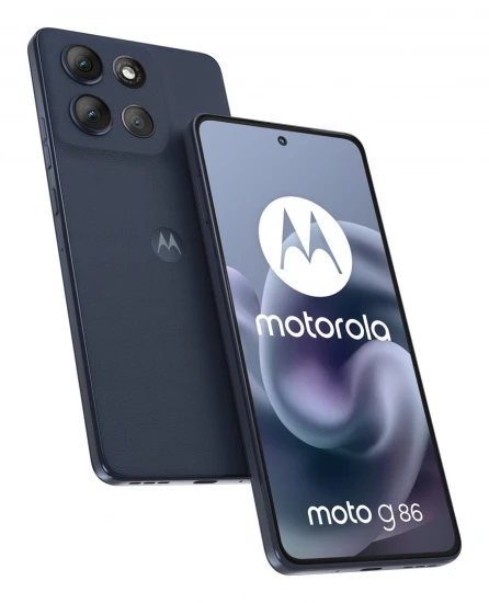 Motorola moto g86 5G 16,9 cm (6.67") Dual SIM Android 15 USB Type-C 8 GB 256 GB 5200 mAh Ciemny Niebieski