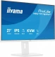 IIYAMA Monitor  27 cali XB2797QSNP-W1 IPS,QHD,USB-c Dock 96W,HDMI, 350cd,1ms, DP, DisplayPort x1 (Daisy Chain MST max. 2560 x1440), USB HUB x4, RJ45