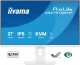 IIYAMA Monitor  27 cali XB2797QSNP-W1 IPS,QHD,USB-c Dock 96W,HDMI, 350cd,1ms, DP, DisplayPort x1 (Daisy Chain MST max. 2560 x1440), USB HUB x4, RJ45