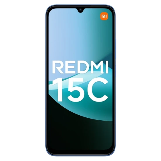 Smartfon Xiaomi Redmi 15C Księżycowy błękit 6,9" IPS LCD, RAM 4GB, pamięć 256GB, 4G, Dual SIM, aparat 50MP